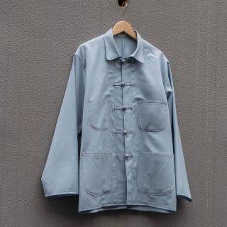 サンシー(SUNSEA)の21SS RAKINES  チャイナシャツ グレー(シャツ)