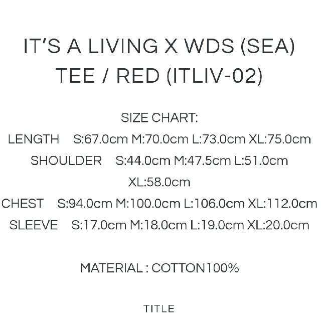 SEA(シー)のiroak様  ウィンダンシー  Tシャツ  赤  Lサイズ メンズのトップス(Tシャツ/カットソー(半袖/袖なし))の商品写真