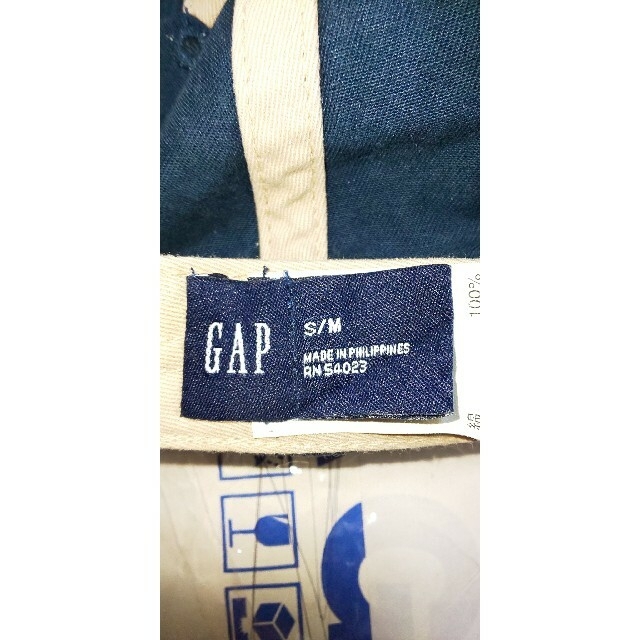 GAP(ギャップ)のGAPのキャップ、ネイビー S/M メンズの帽子(キャップ)の商品写真