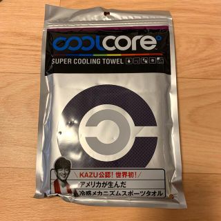 COOLCOREタオル　パープル(その他)