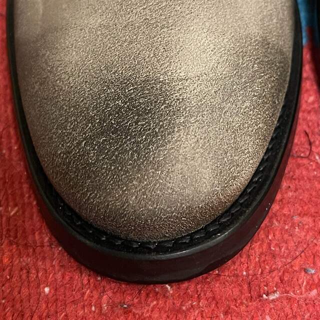 ブッテロbuttero b825NOCEサイドジップスウェードブーツ メンズの靴/シューズ(ブーツ)の商品写真