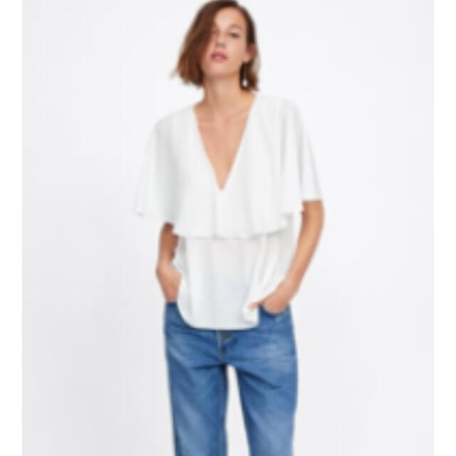 ZARA(ザラ)のZARA トップス レディースのトップス(シャツ/ブラウス(半袖/袖なし))の商品写真