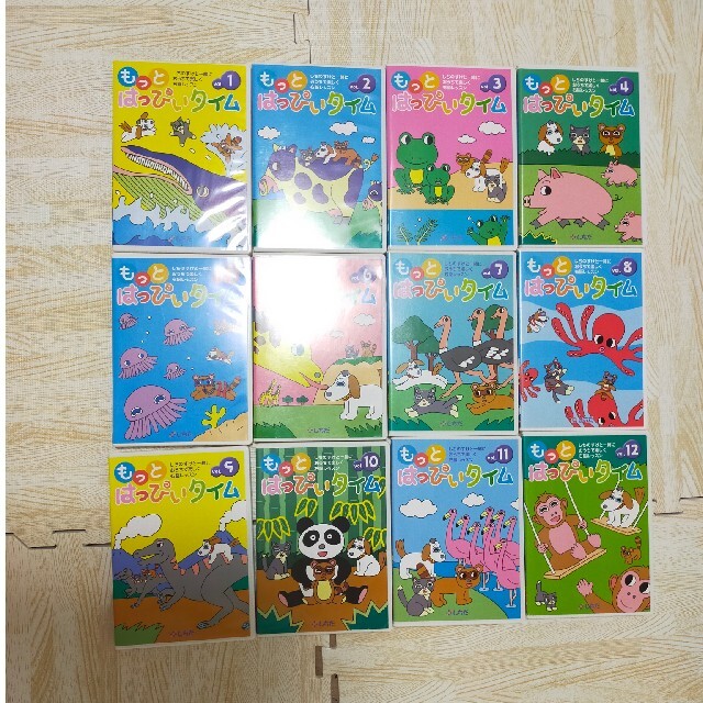 七田式 はっぴぃタイム・もっとはっぴいタイムDVD、ワークブック等セット 七田式 はっぴぃタイム・もっとはっぴいタイムDVD、ワークブック等セット