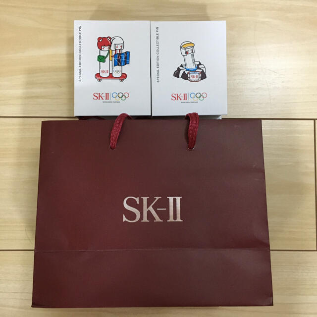 SK-II(エスケーツー)の【オリンピック限定】SK-II ノベルティピンバッチ　 エンタメ/ホビーのコレクション(ノベルティグッズ)の商品写真