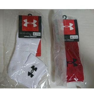 アンダーアーマー(UNDER ARMOUR)の2足 アンダーアーマー　バスケット　ソックス　27〜29cm(ソックス)