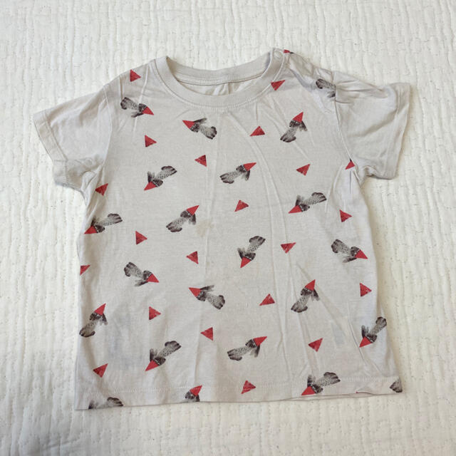 UNIQLO(ユニクロ)のUNIQLO 半袖Tシャツ 90 キッズ/ベビー/マタニティのキッズ服男の子用(90cm~)(Tシャツ/カットソー)の商品写真