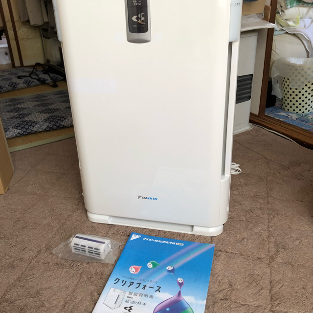 DAIKIN空気清浄機　クリアフォースMCZ65M-W 新品　未使用品