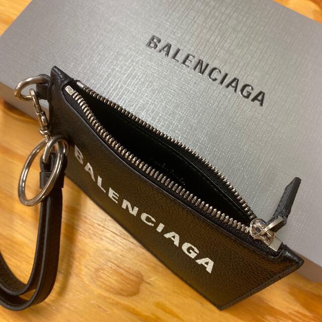 BALENCIAGA コイン&カードケース  ネックストラップ付き