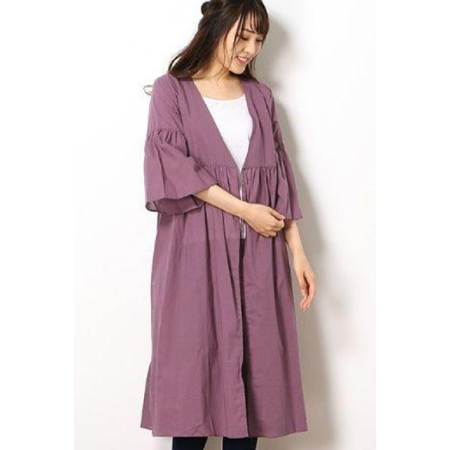 INGNI(イング)の395*NEW!!INGNI/イング★カシュクール/ガウンワンピース✩紫♪Ｍ レディースのワンピース(ロングワンピース/マキシワンピース)の商品写真