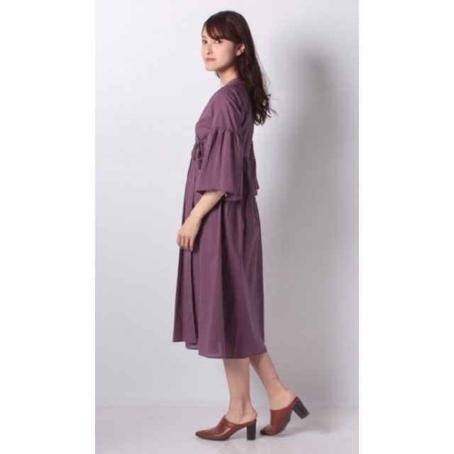 INGNI(イング)の395*NEW!!INGNI/イング★カシュクール/ガウンワンピース✩紫♪Ｍ レディースのワンピース(ロングワンピース/マキシワンピース)の商品写真