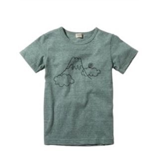 ターカーミニ(t/mini)のターカー　tarker 刺繍　Tシャツ　グリーン　120(Tシャツ/カットソー)