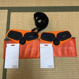 シックスパッド(SIXPAD)のシックスパッド×2 新品ジェルシート×2(トレーニング用品)