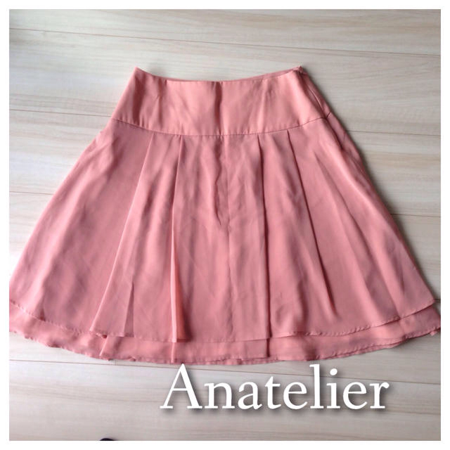 anatelier(アナトリエ)のシフォンスカート レディースのスカート(ひざ丈スカート)の商品写真