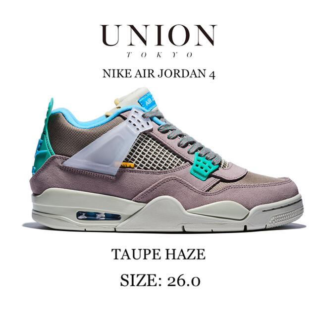 青舁夫様専用【26.0㎝】UNION AIR JORDAN 4-