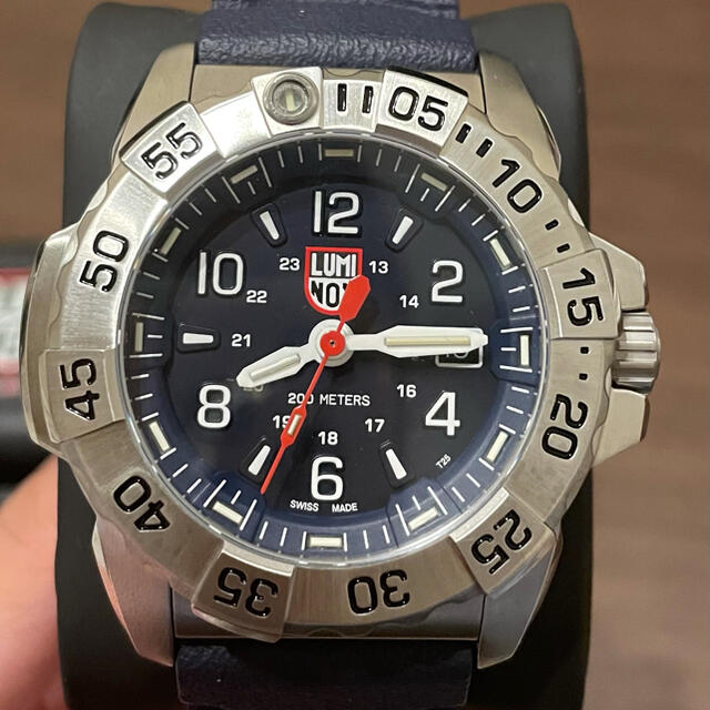 Luminox - ルミノックスネイビーシールズ ネイビー ラバーバンドの通販