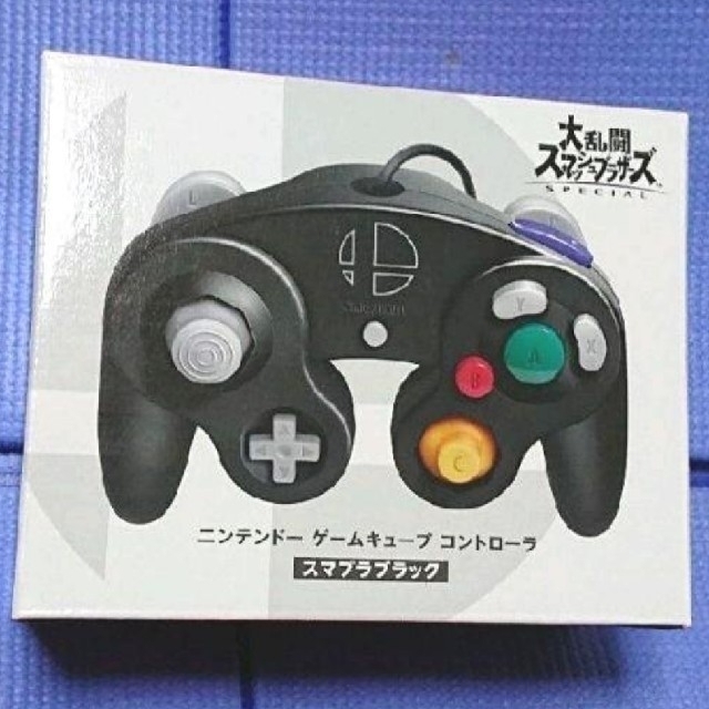 ニンテンドー ゲームキューブ コントローラ スマブラブラック - 家庭用