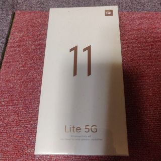 アンドロイド(ANDROID)のmi 11 lite 5G(スマートフォン本体)