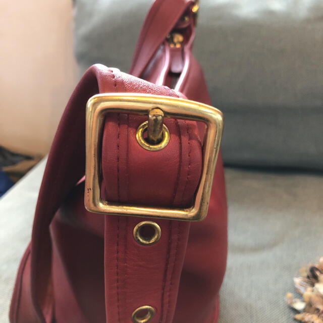 coach オールドコーチ ショルダーバッグ 9953 レザー バケツ型