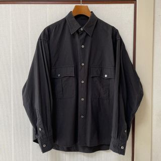 ポーター(PORTER)のPorter Classic Roll up SHIRT ロールアップシャツ 黒(シャツ)