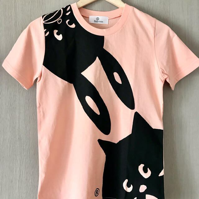 Ne-net(ネネット)の新品未使用 Ne・net ネ・ネット にゃー Tシャツ ピンク レディースのトップス(Tシャツ(半袖/袖なし))の商品写真
