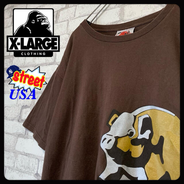 XLARGE - 【激レア】X-LARGE エクストララージ/Tシャツ USA製 旧タグ 