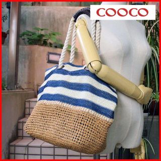 クーコ(COOCO)の軽い!ﾏﾘﾝXﾅﾁｭﾗﾙな爽やかさ～【COOCO】A4ﾄｰﾄﾊﾞｯｸﾞ送料込(トートバッグ)