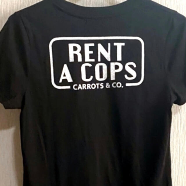 RODEO CROWNS(ロデオクラウンズ)のRODEO CROWNS ロデオクラウンズ 黒 パックプリント Tシャツ  レディースのトップス(Tシャツ(半袖/袖なし))の商品写真