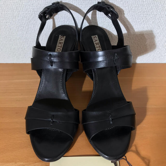 超美品 ♡ SARTORE サルトル サンダル 黒 ブラック 35