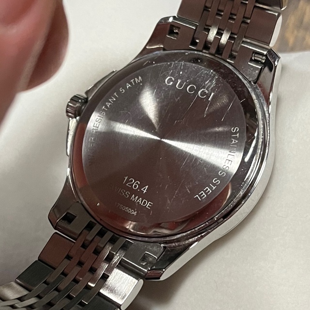 Gucci(グッチ)のGUCCI  グッチ Gタイムレス ya1264107 メンズの時計(腕時計(アナログ))の商品写真