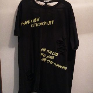 アナップ(ANAP)のアナップ　ダメージ加工Tシャツ(Tシャツ(半袖/袖なし))