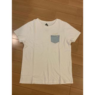 ダブルティー(WTW)のwtw ダブルティー インディゴポケットTシャツ　スタカリ　ロンハーマン (Tシャツ/カットソー(半袖/袖なし))