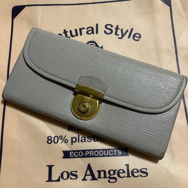 Salvatore Ferragamo - フェラガモ 長財布 ゴールド金具 ライトグレー