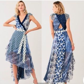 ダイアンフォンファステンバーグ(DIANE von FURSTENBERG)のインポートラップロングワンピース👗(ロングワンピース/マキシワンピース)