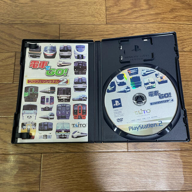 PlayStation2(プレイステーション2)の電車でＧＯ！　プロフェッショナル２ エンタメ/ホビーのゲームソフト/ゲーム機本体(PCゲームソフト)の商品写真