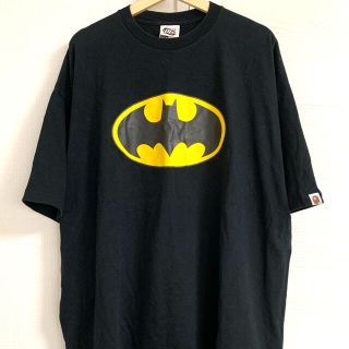 アベイシングエイプ(A BATHING APE)の【美品】ア ベイシング エイプ×DCコミックス バットマンTシャツ BAPE(Tシャツ/カットソー(半袖/袖なし))