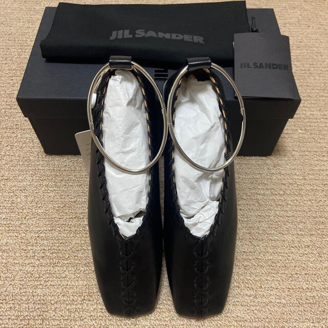 最終値下げ【超美品】JIL SANDER ハラコ フラットシューズ