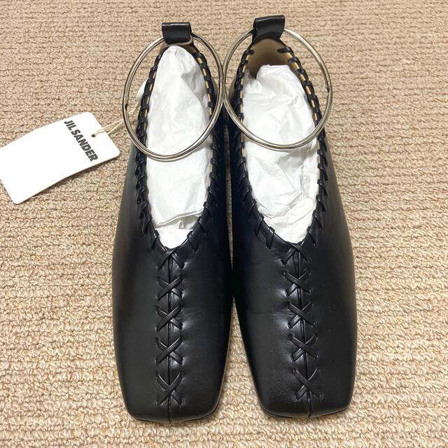 最終値下げ【超美品】JIL SANDER ハラコ フラットシューズ