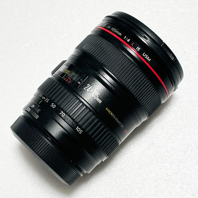 美品 プロテクター付き CANON EF 24-105mm F4L IS USM