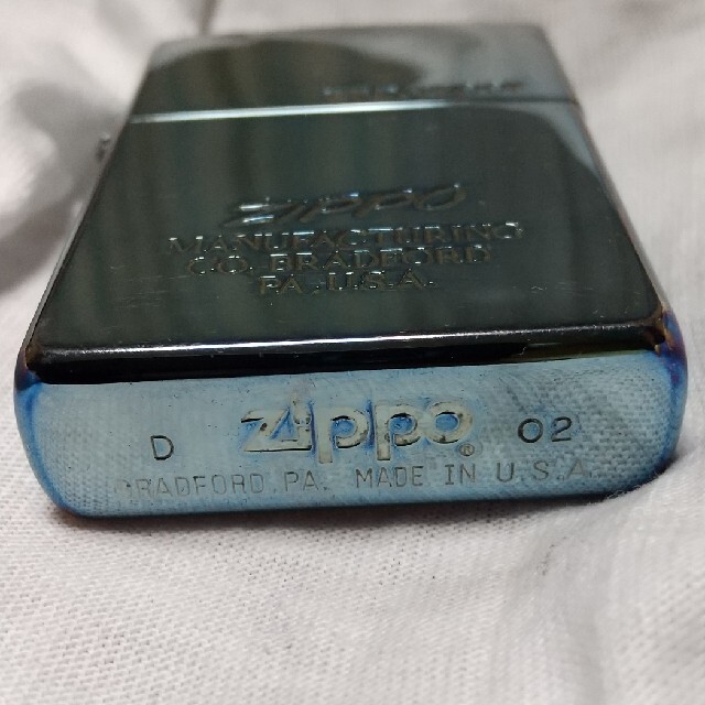 ZIPPO(ジッポー)のスカイブルーZippo メンズのファッション小物(タバコグッズ)の商品写真