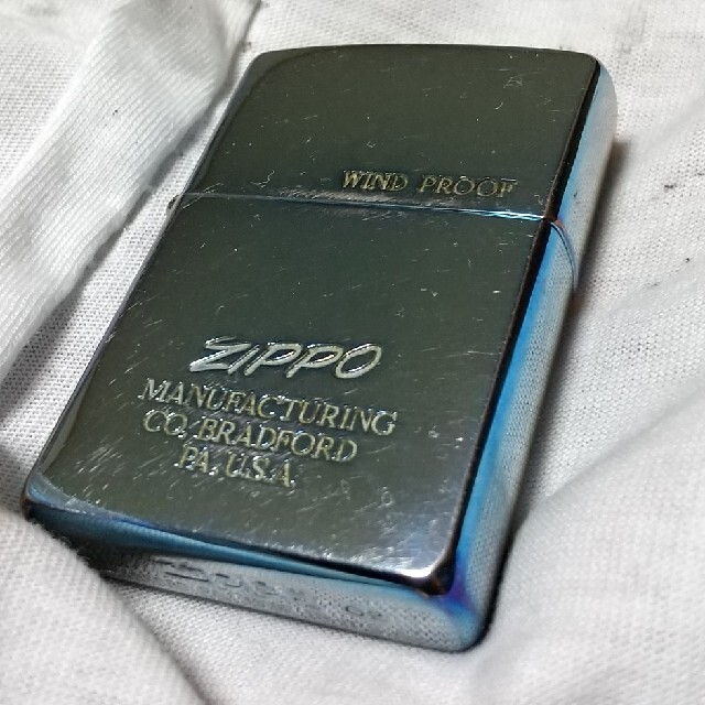 ZIPPO(ジッポー)のスカイブルーZippo メンズのファッション小物(タバコグッズ)の商品写真