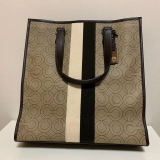 コーチ(COACH)のCOACH コーチ 70268 PVC レザー トートバッグ ブラウン(トートバッグ)