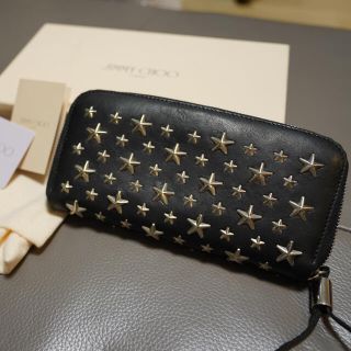 ジミーチュウ(JIMMY CHOO)の値下げ！ジミーチュウ定番のスタッツ財布(長財布)