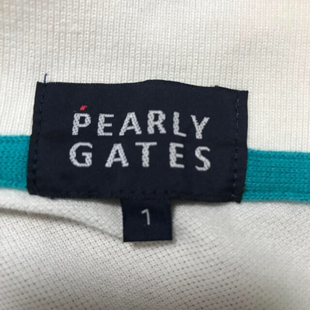 PEARLY GATES(パーリーゲイツ)のりか様　専用　PEARLY GATES  ゴルフ　ポロシャツ　サイズ1 スポーツ/アウトドアのゴルフ(ウエア)の商品写真