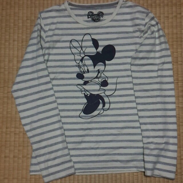 Disney(ディズニー)のワンコイン♡ディズニー　ミニーボーダートップス♡ レディースのトップス(Tシャツ(長袖/七分))の商品写真