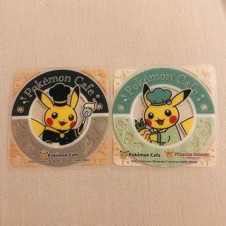 ポケモン(ポケモン)のポケモンカフェ コースター 2枚セット 同梱価格(テーブル用品)