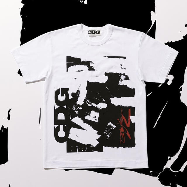 CDG × FUTURA 半袖Tシャツ コムデギャルソン フューチュラTシャツ/カットソー(半袖/袖なし)