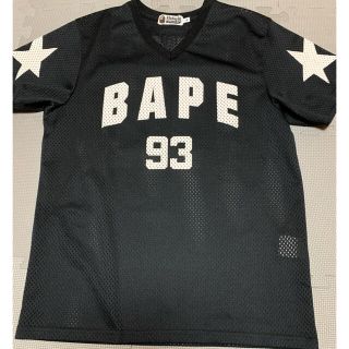 A BATHING APE - エイプ メッシュ Tシャツ 黒 M 93 APE の通販 by