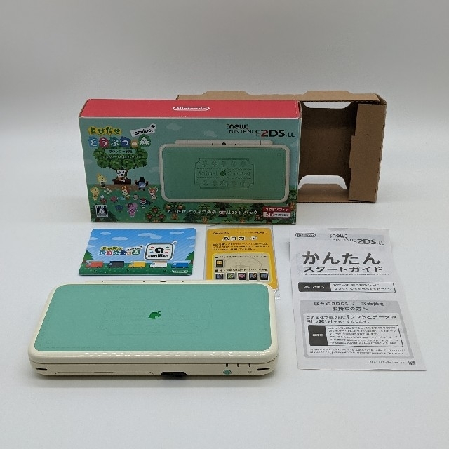 Newニンテンドー2DS LL とびだせ どうぶつの森 amiibo＋パック-