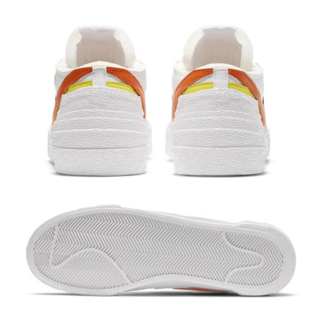 sacai × NIKE BLAZER LOW MAGMA ORANGE