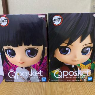 バンプレスト(BANPRESTO)の冨岡義勇　栗花落カナヲ　Qposket  フィギュア 2体セット(^^)(アニメ/ゲーム)